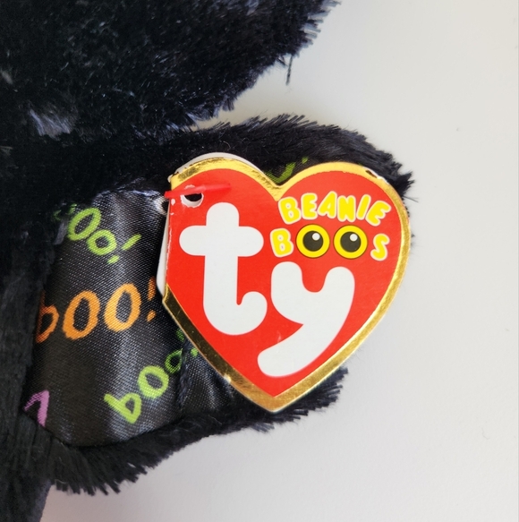 Ty Beanie Boos - DART the Halloween Bat 6" Plush Toy- Holiday Special Edition - Picture 5 of 6